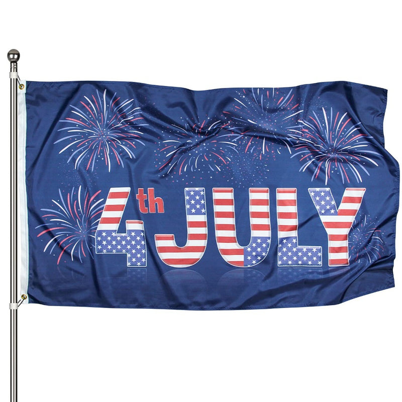 US 4th July Independence Day Outdoor Flag