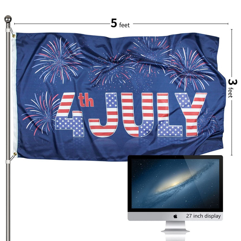 US 4th July Independence Day Outdoor Flag