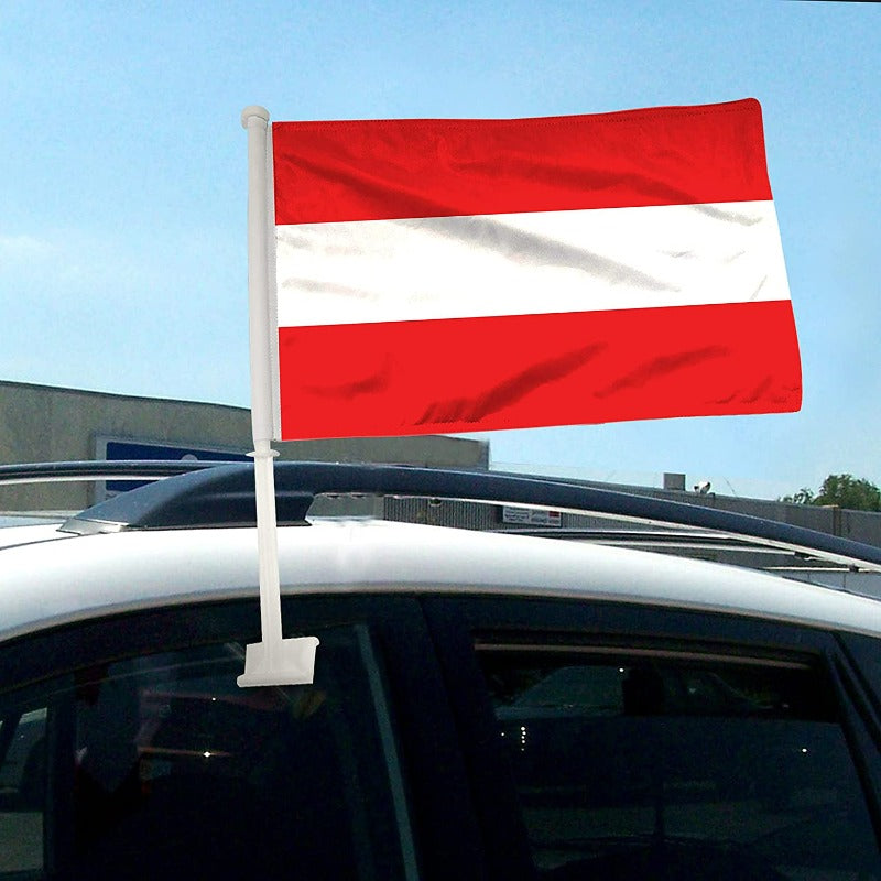 Austria Car Window Mounted Flag