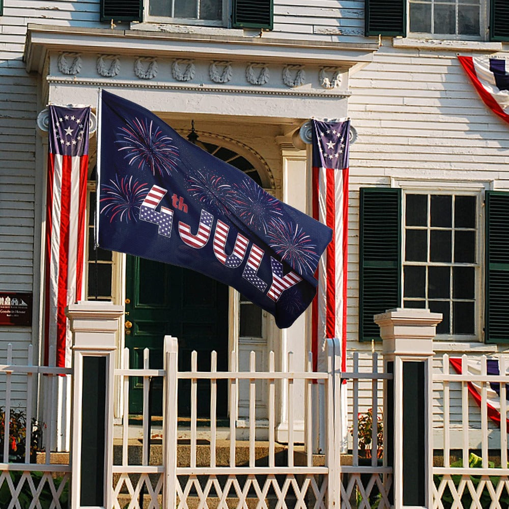 US 4th July Independence Day Outdoor Flag