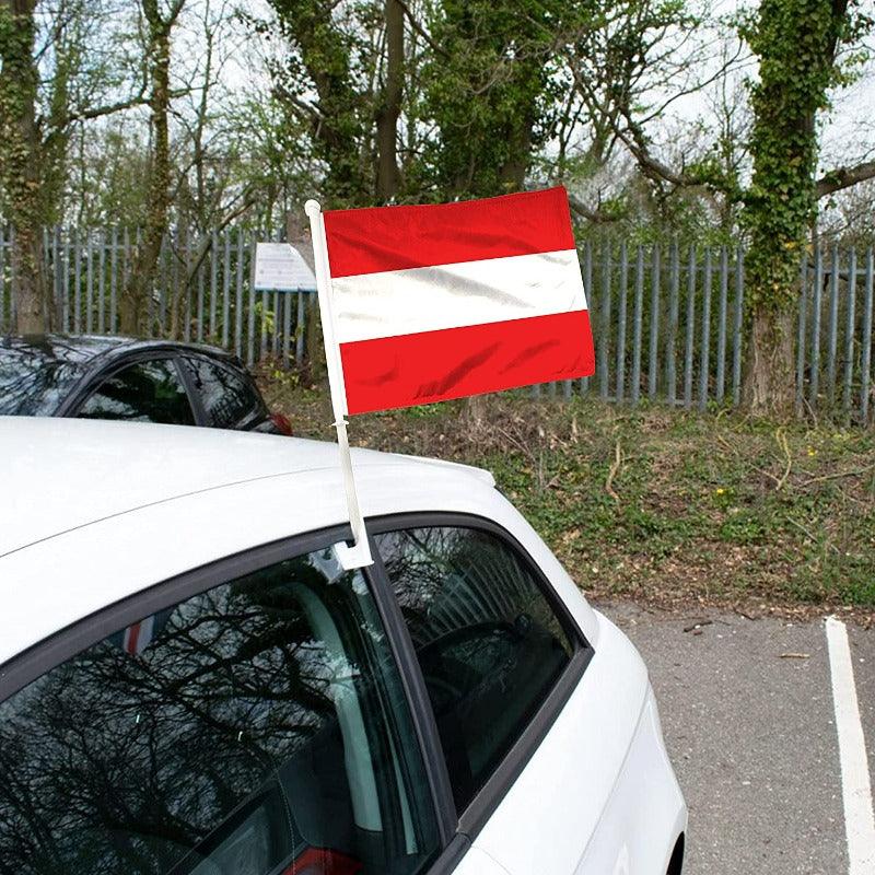 Austria Car Window Mounted Flag