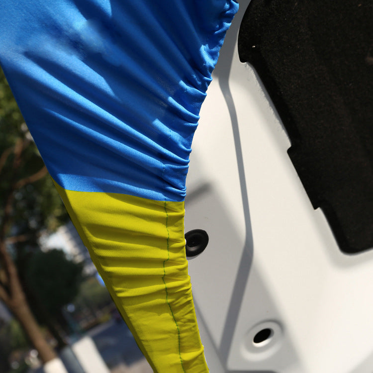 Ukraine Flag Car Hood Cover Car Protecting 160x120cm