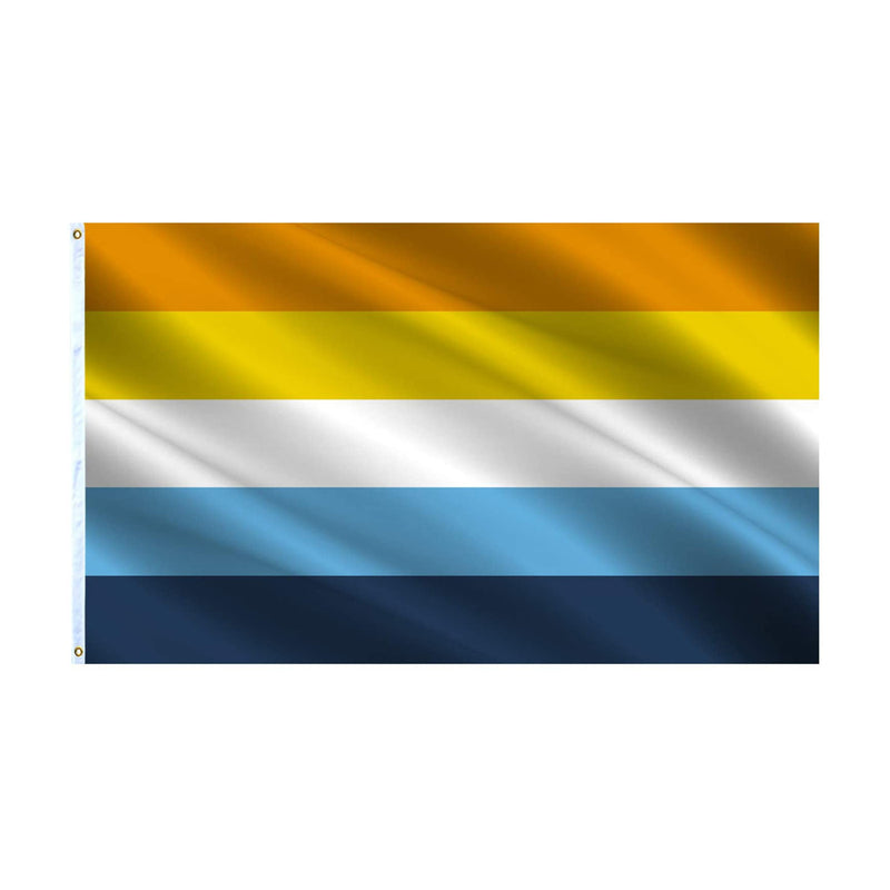 Aroace Gay Flag, Pride flags, LGBTQ Gay Rainbow Polyester Lightweight 60X90cm