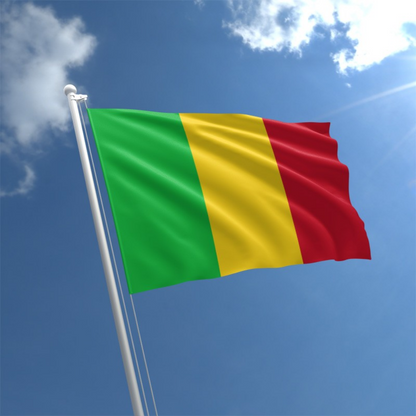 Mali Flag, Country Flag, Globe of Flags, Country of Mali, High Quality, 100% Polyester, 90X150 cm