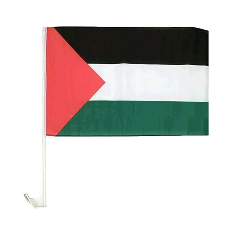 Palestine Car Window Mounted Flag