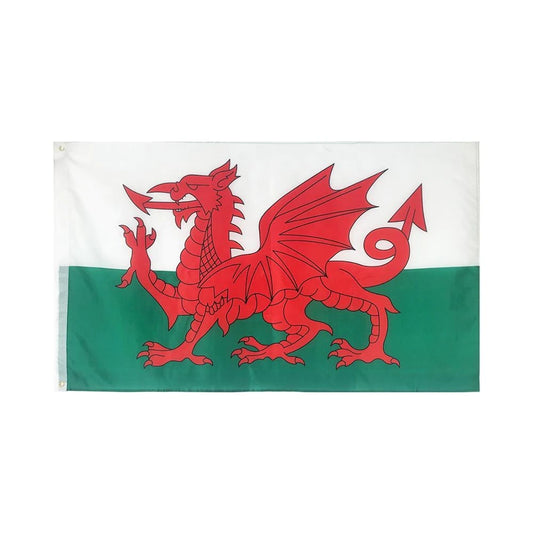 Wales Red Dragon Flag