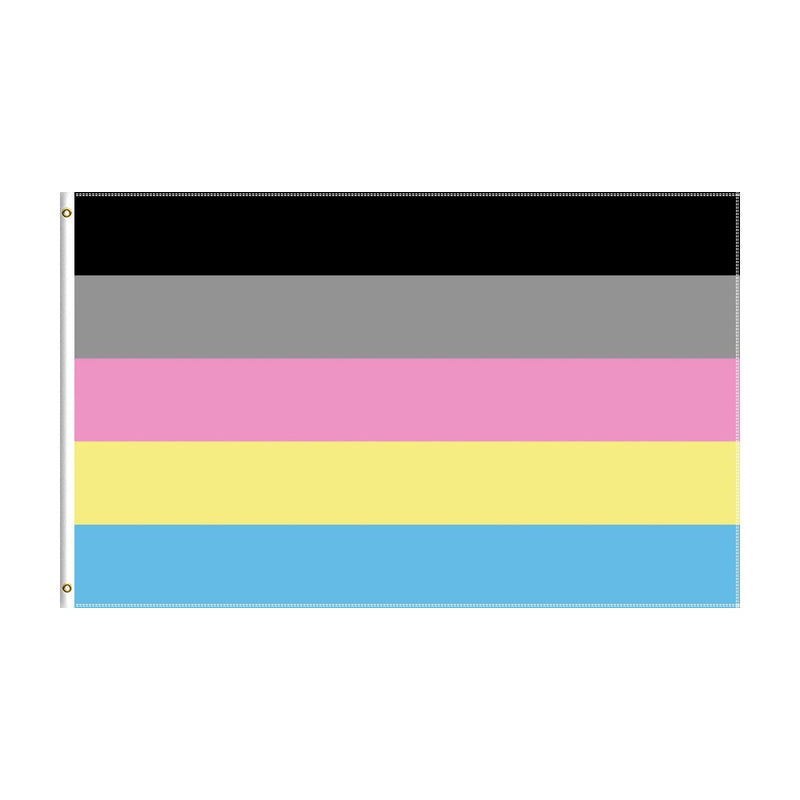 Polygender Rainbow Pride Flag