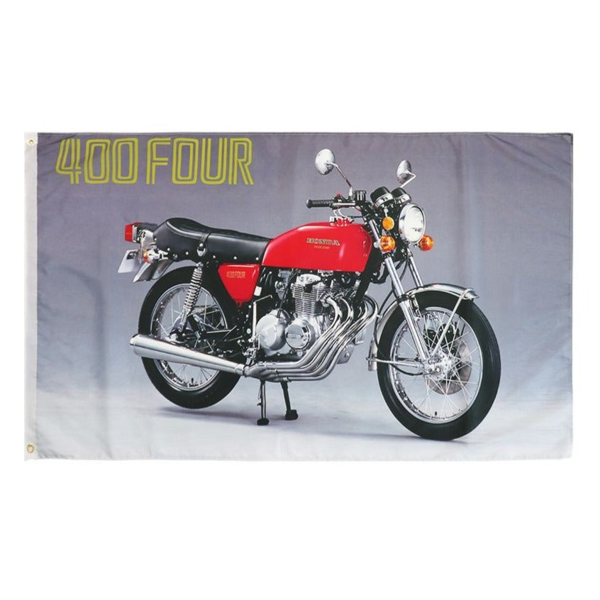 400 Four HONDA Bike Flag, Automobile flag