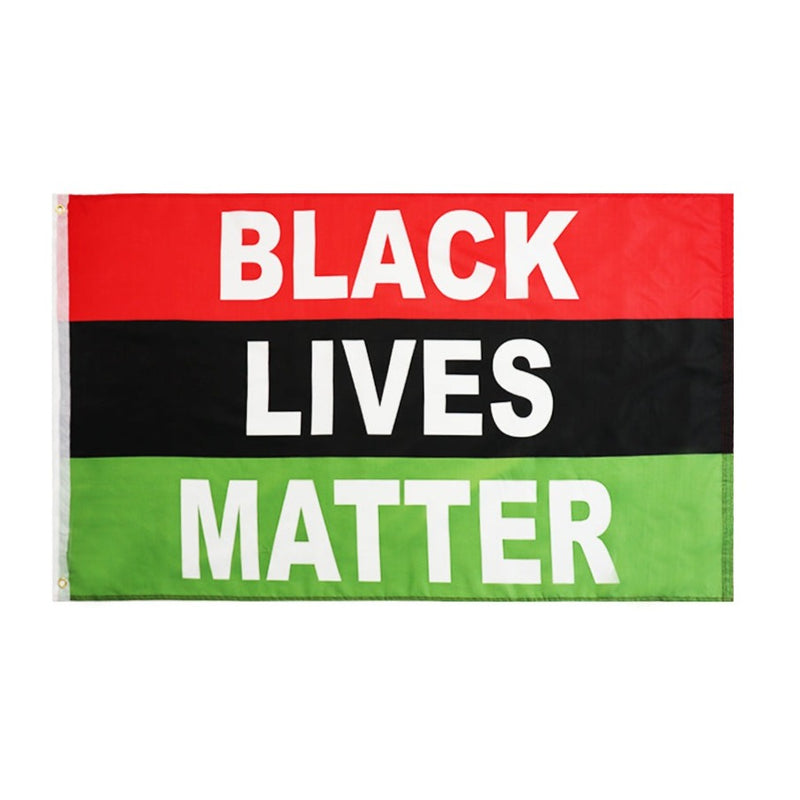 3 Color Black Lives Matter Flag