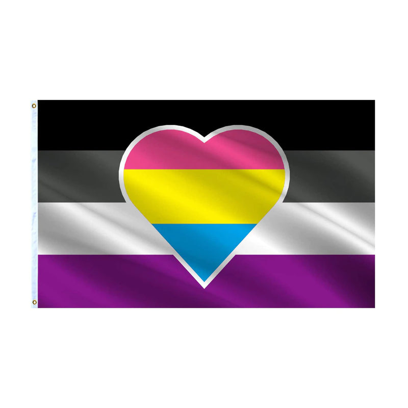 Asexual Panromantic Pride Flag