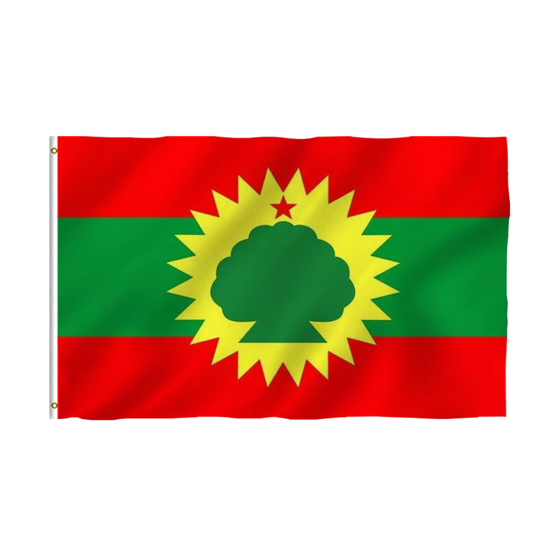Ethiopia Oromia Flag – Globe Flags