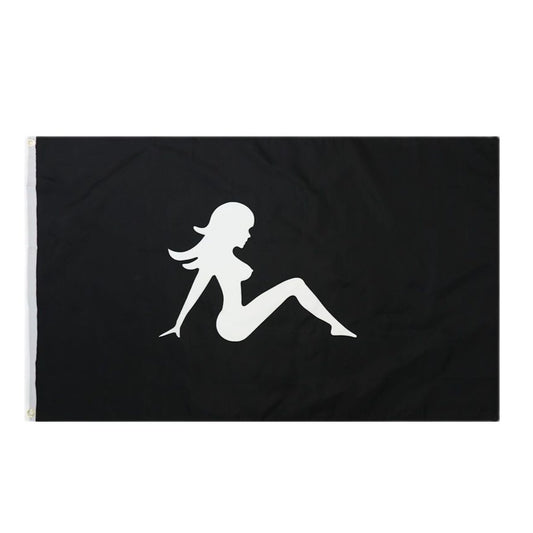 Truck Mud Flap Girl Flag