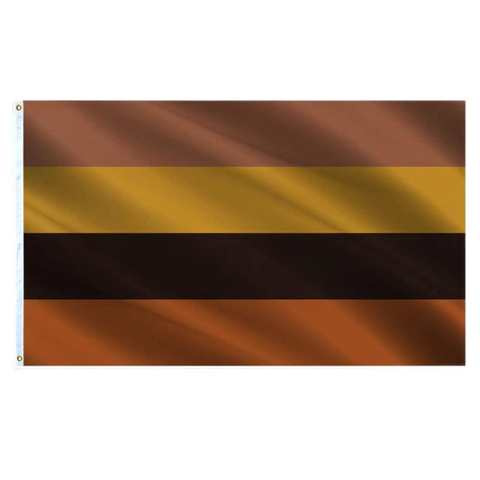 The Badlands Brown Dreamsmp Flag