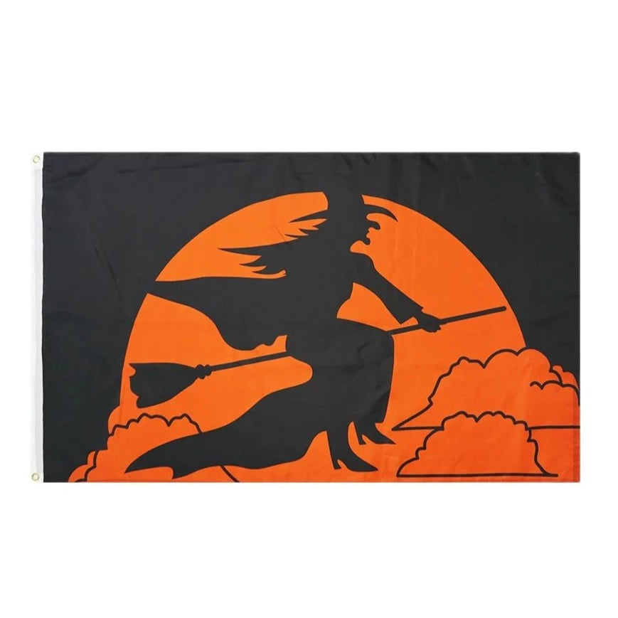 Halloween Witch Flag