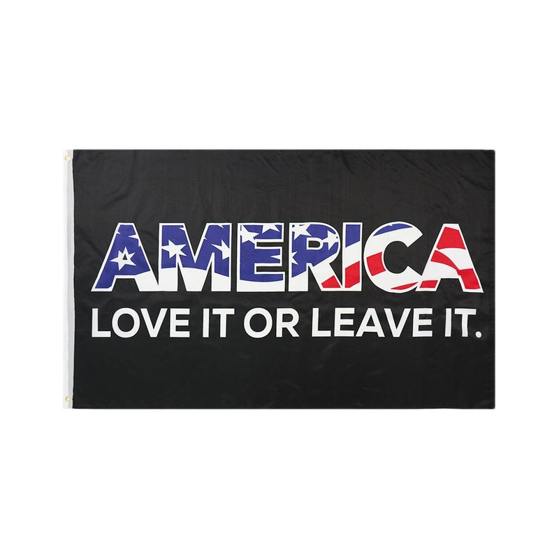 America Love It or Leave it Patriotic National Flags