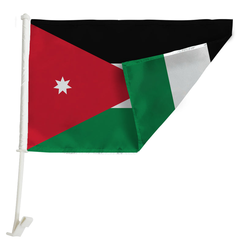 Jordan Car Window Mounted Flag