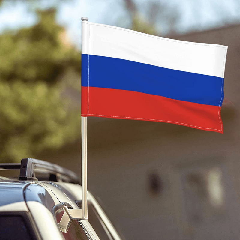 Russia Car Window Mounted Flag