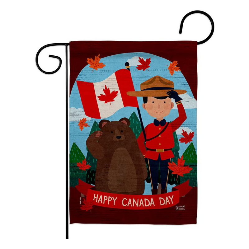Canadian Day soldiers Flag Home Decor Country Love