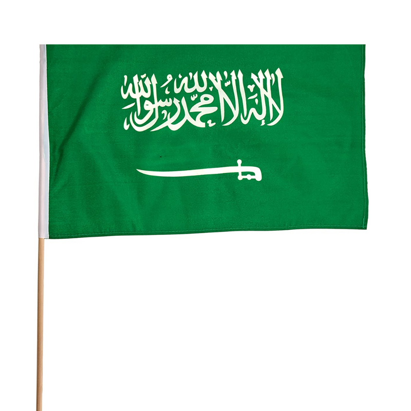 Saudi Arabia Car Window Mounted Flag