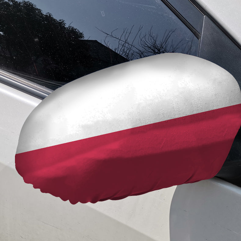 Poland Car Side Mirror Flag
