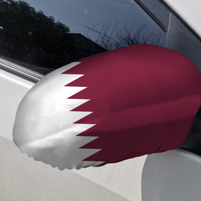 Qatar Car Side Mirror Flag