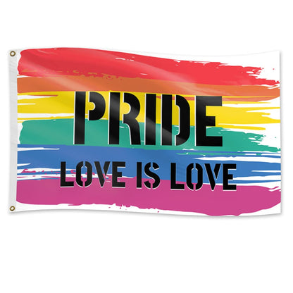 Painted Style Pride Flag