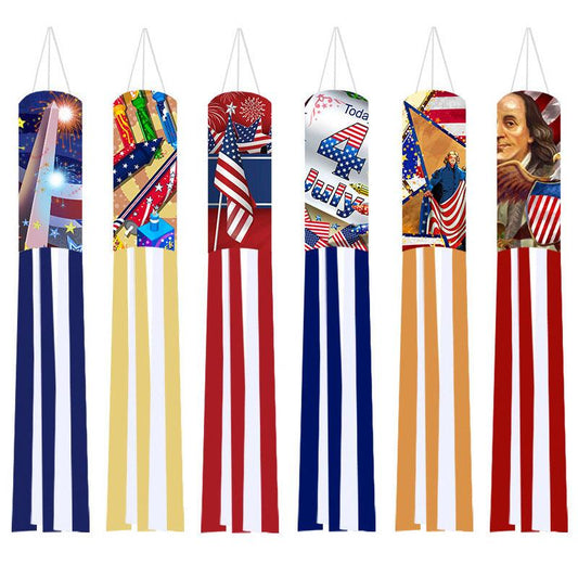 US Stripes Wind Socks – Durable Patriotic Flag for Outdoors