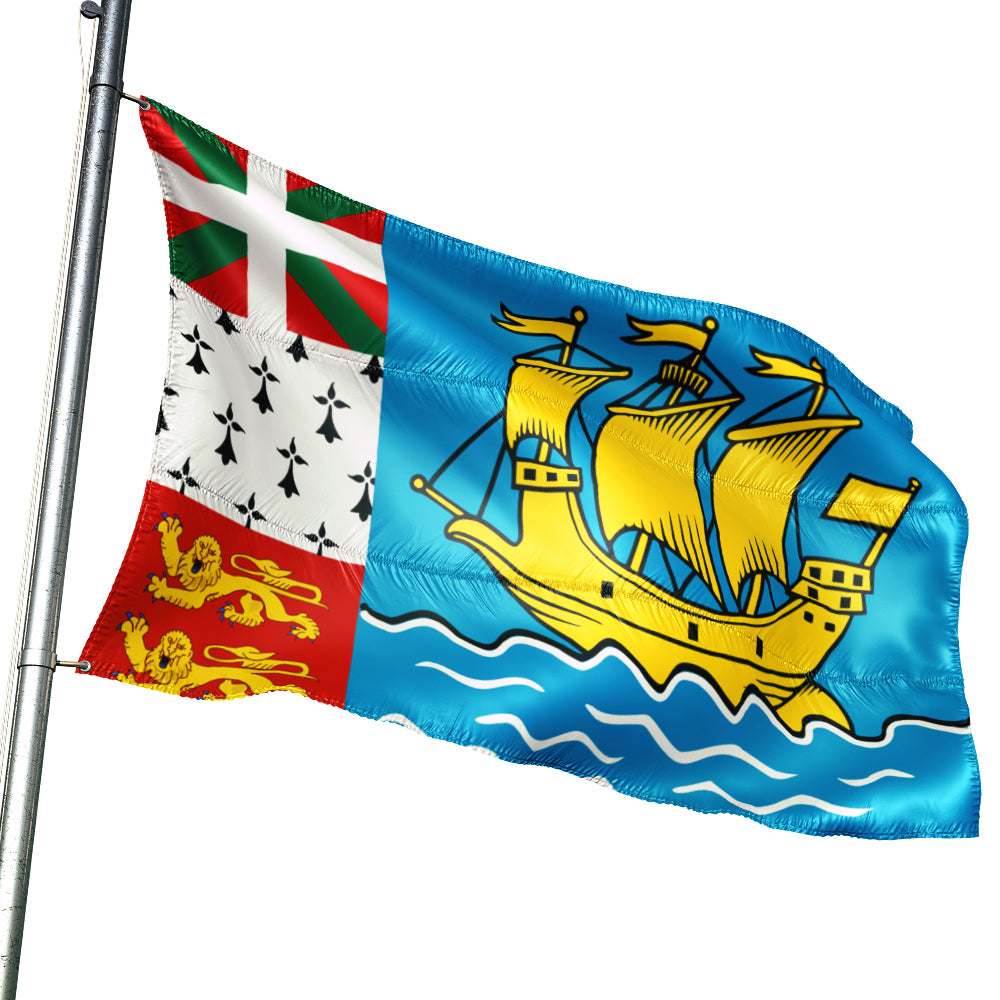 Saint Pierre and Miquelon Flag