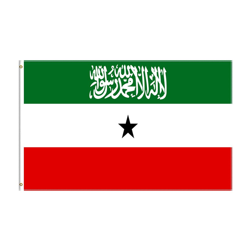 Somaliland Flag, Countries and Flags, Vivid Solid Fade Proof, Republic of Somaliland Polyester 90X150cm