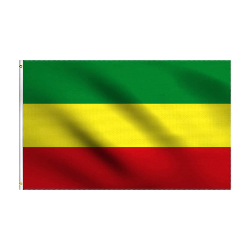 Ethiopian Empire Abyssinia Flag
