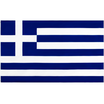 Greek Flag, Country and National Flag, Tear and Fade Proof, Durable 100% Polyester 90X150cm