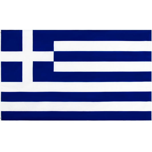 Greek Flag, Country and National Flag, Tear and Fade Proof, Durable 100% Polyester 90X150cm