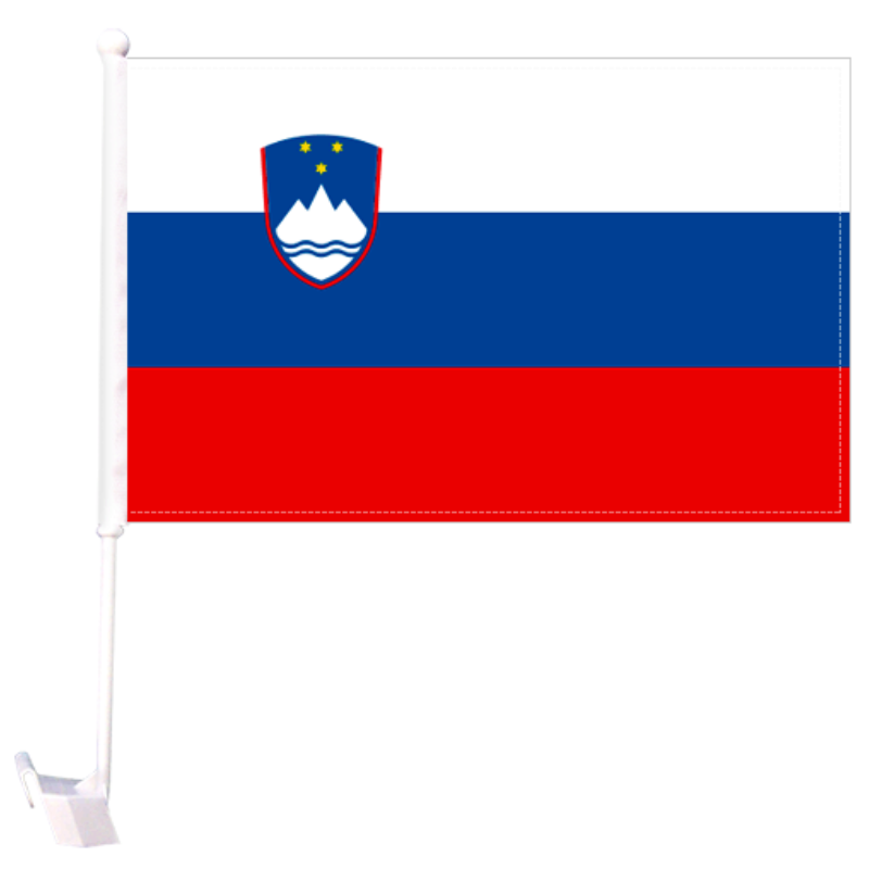 Slovenia Car Window Mounted Flag