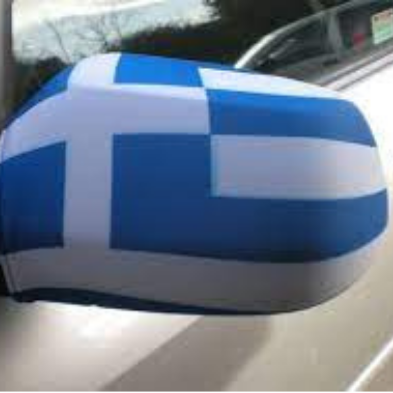 Greece Car Side Mirror Flag