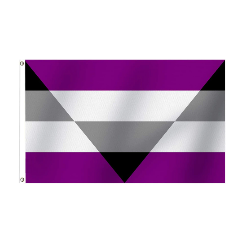 Aegosexual Pride Flag, Indoor or Outdoor Weather Resistant flag