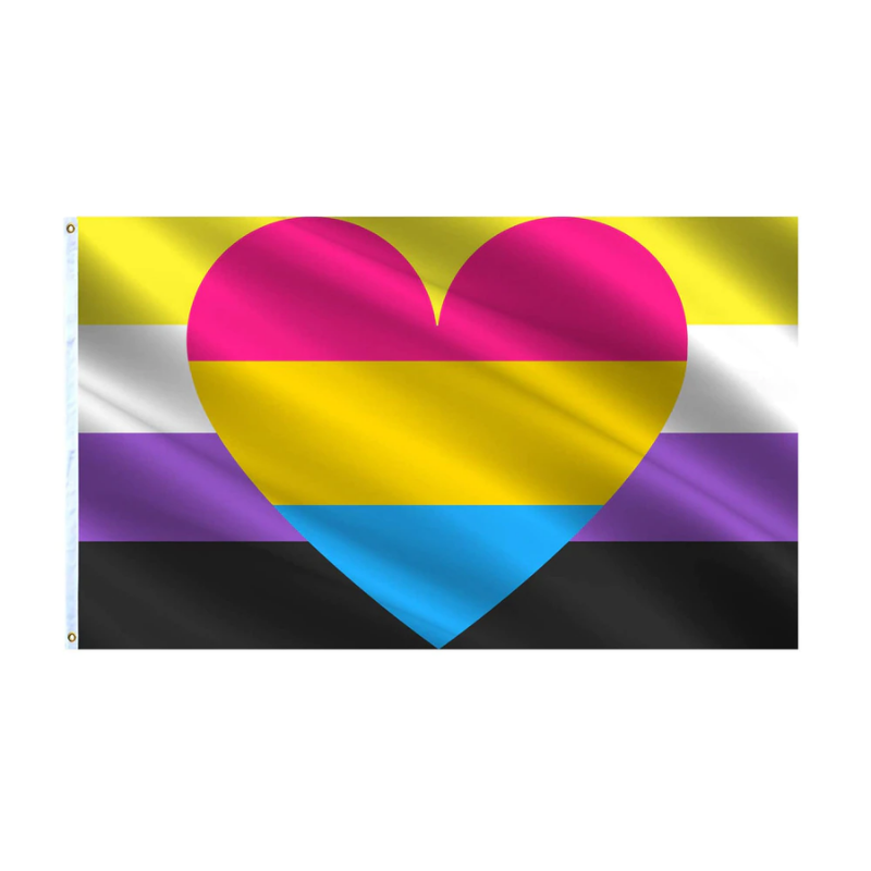 Nonbinary Pansexual Pride Flag