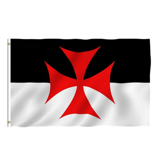 Knights Templar Battle Flag