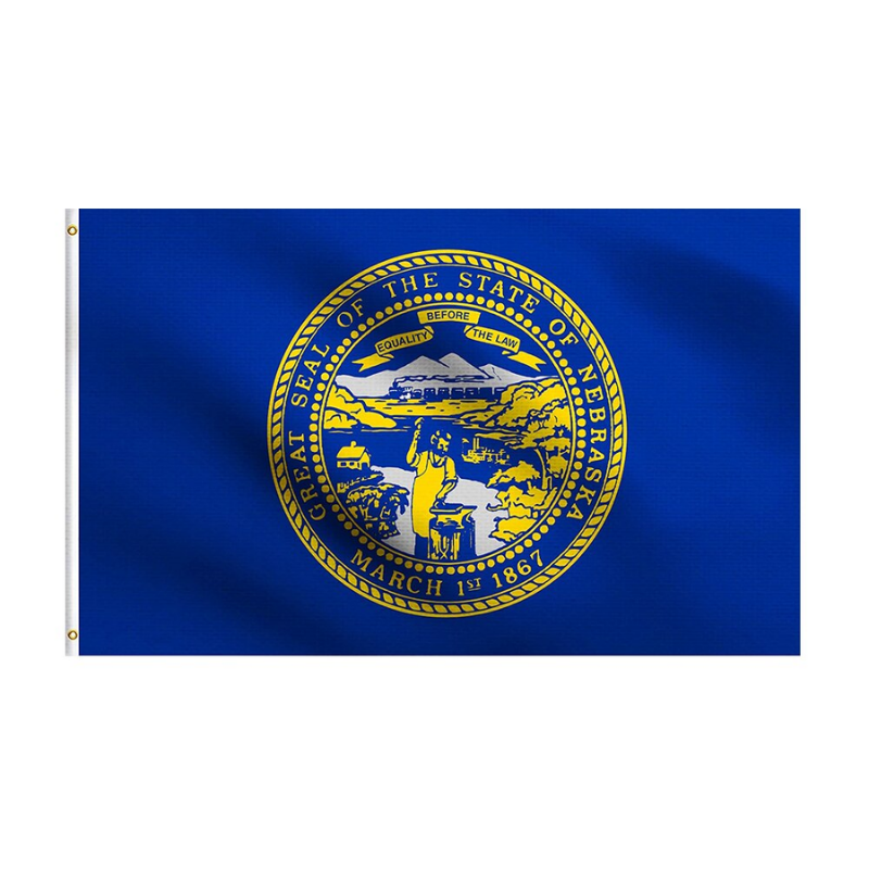 Nebraska State Flag