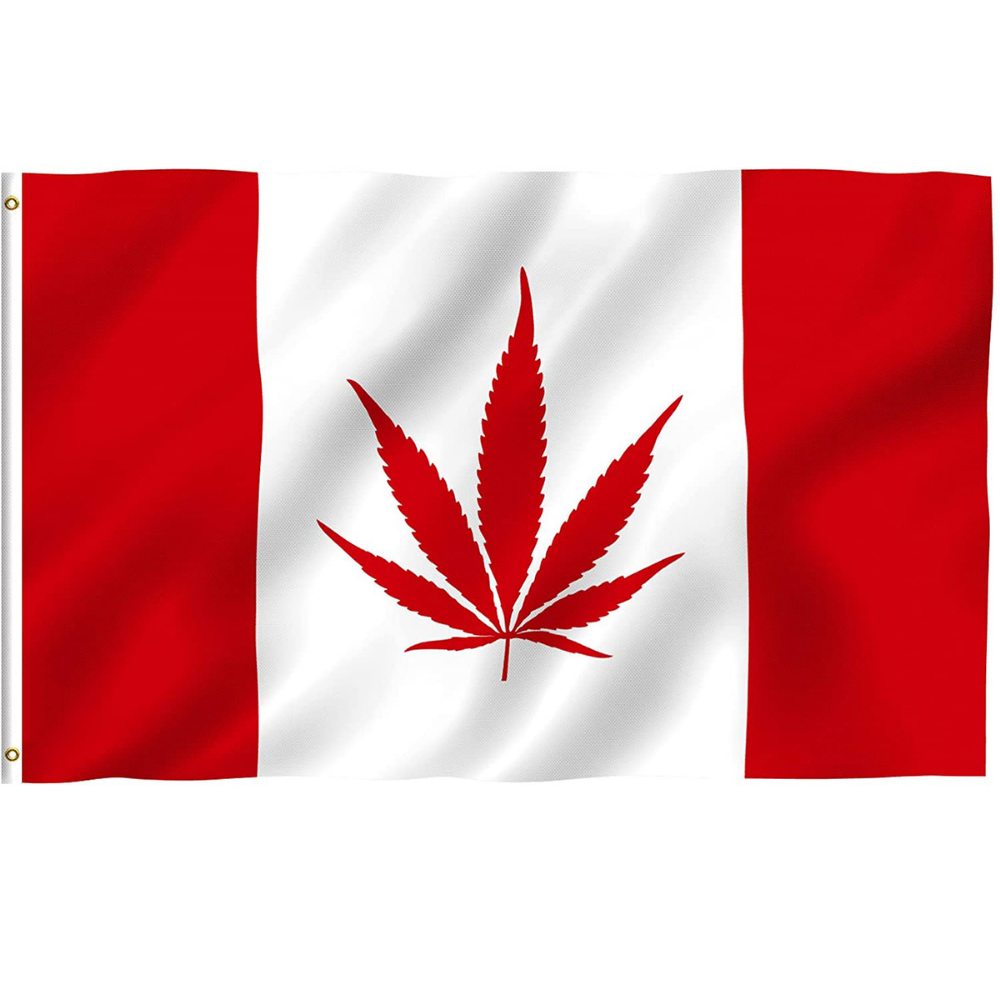 Canadian Weed Flag Country Flag Polyester