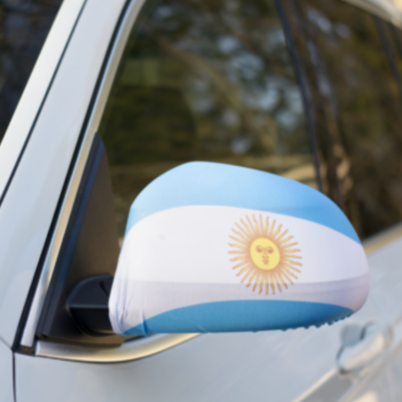 Argentina Car Side Mirror Flag
