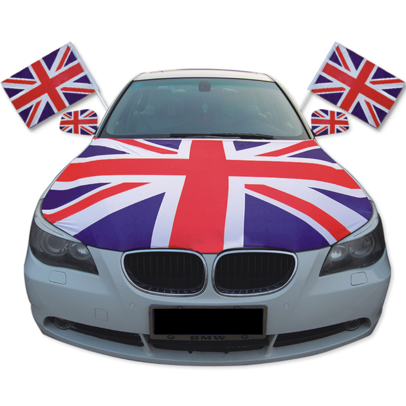 United Kingdom Flag Car Hood Cover