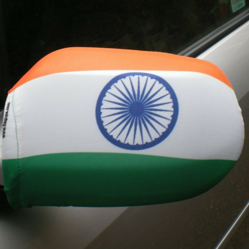 India Car Side Mirror Flag