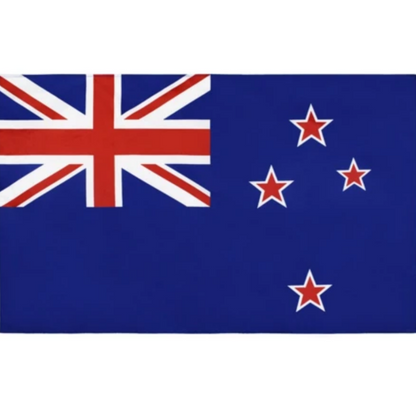 New Zealand Flag, World Flags, Globe of Flags, sustainable, Fade Proof, 100% Polyester, 90X150 cm