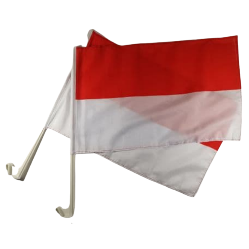 Indonesia Car Window Mounted Flag