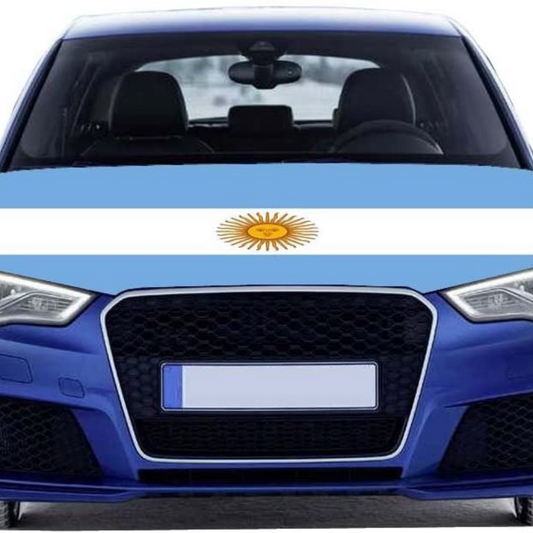 Argentina Flag Car Hood Cover