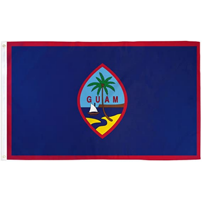 Guam Flag, Decorative, Bright Color, Polyester Flag, 90X150cm
