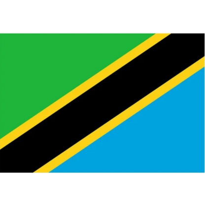 Tanzanian Flag, Africa Country Flags, Polyester Fade Proof Durable, Indoor Outdoor, 90X150cm