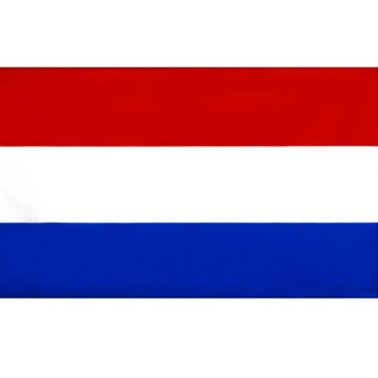 Netherlands Flag, Tricolor Country Flag, Kingdom of the Netherlands Fade Proof, Durable, 100% Polyester, 90X150 cm