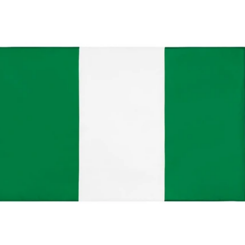 Nigerian Flag, 100% Polyester Every Country Flag, Federal Republic of Nigeria Vivid 90X150cm