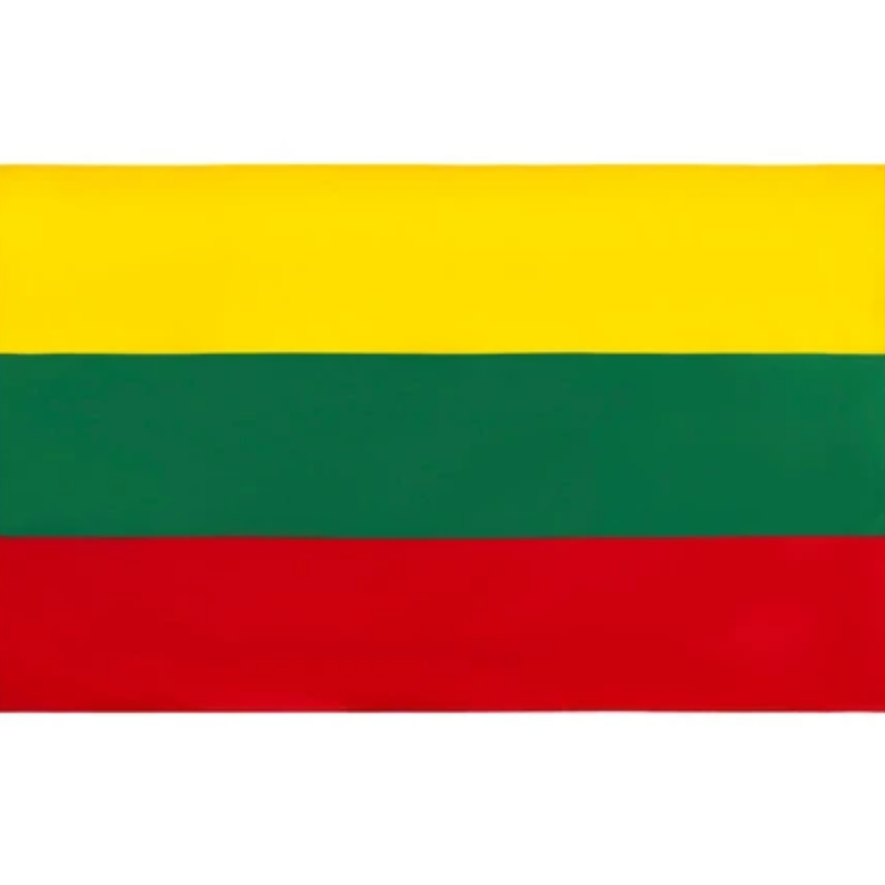 Lithuania Flag, National Flag, All Country Flags, Stain Resistant, Polyester 90X150cm